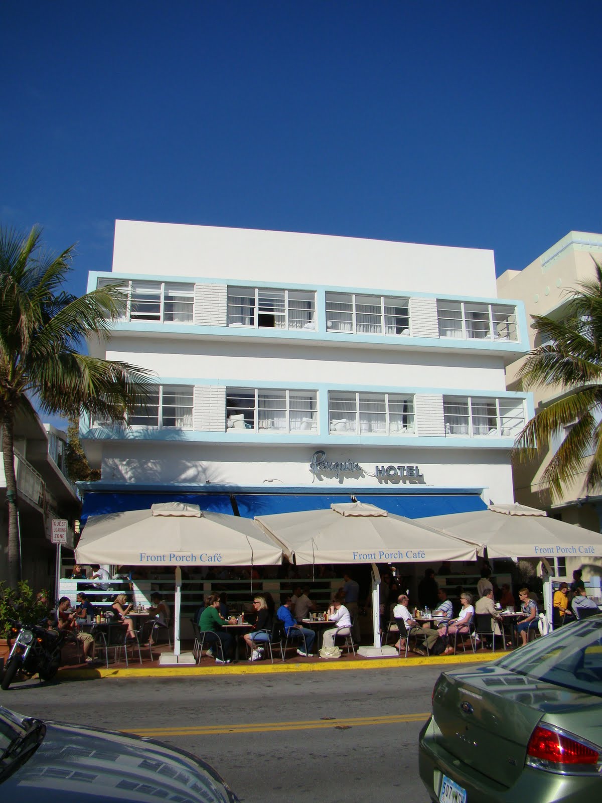 Travelers Barista Penguin Hotel Miami Beach, Florida