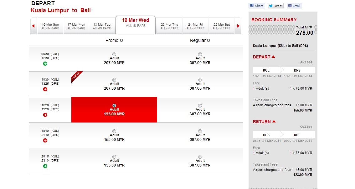 Life Is Madness Bought flight ticket to Bali for 2014's travel