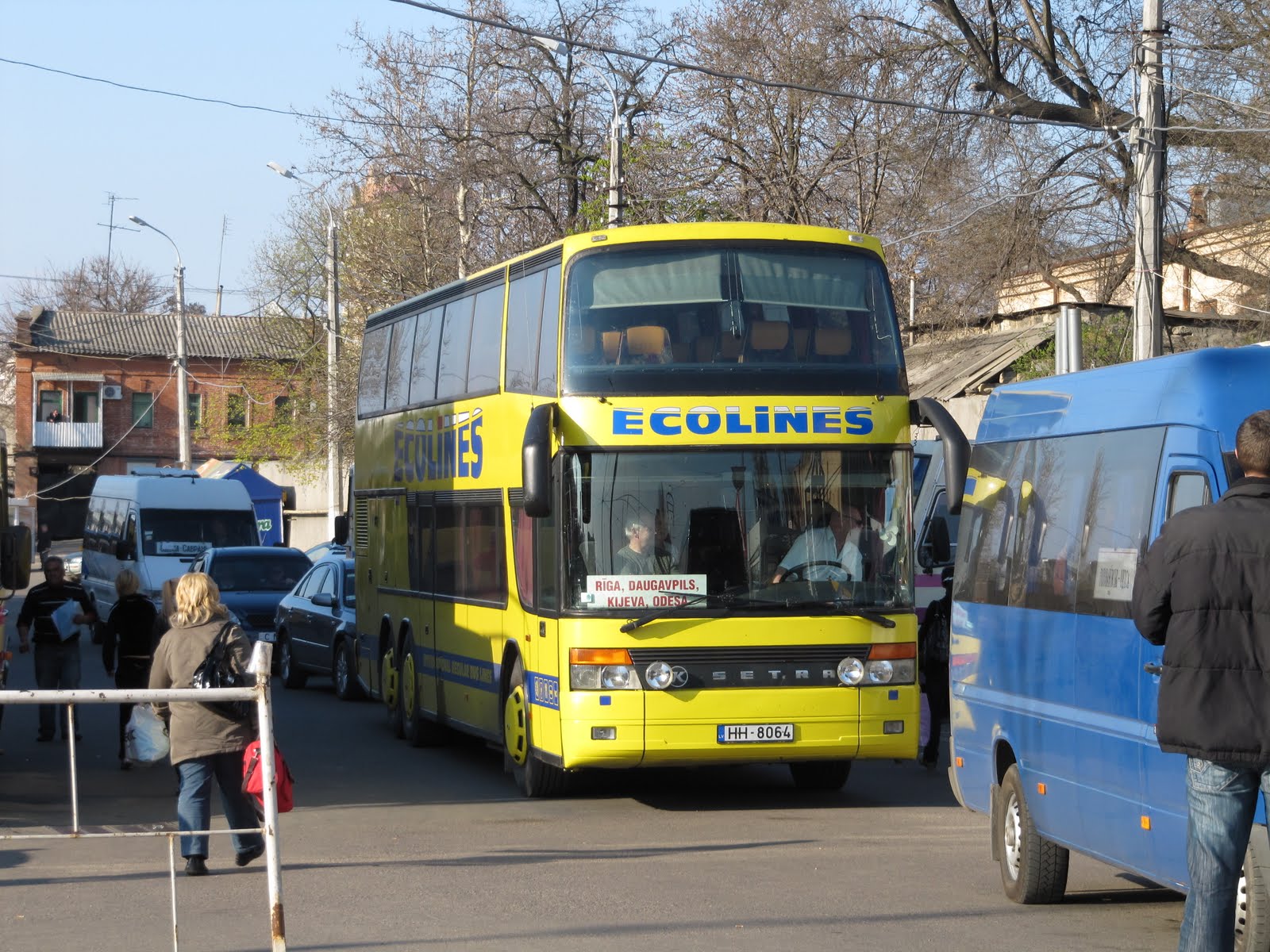 My travels with a Bus Pass Odessa bus station