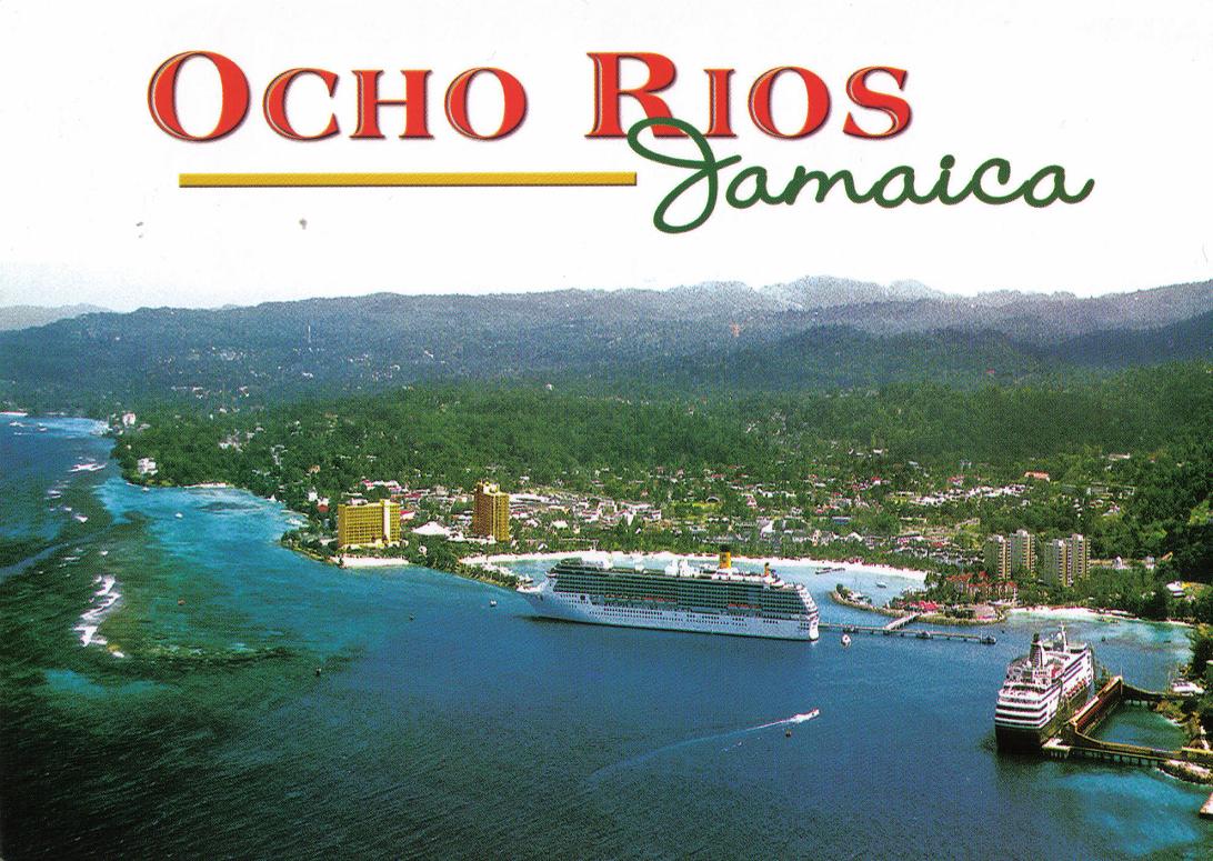 POSTCARD EXCHANGE JAMAICA Ocho Rios